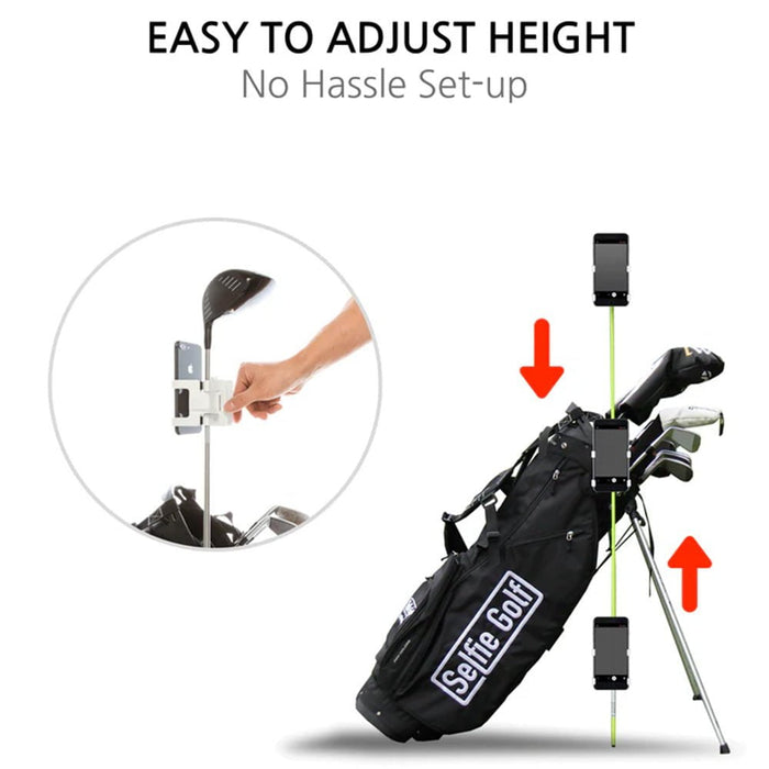 SelfieGOLF Mobile Phone Clip System