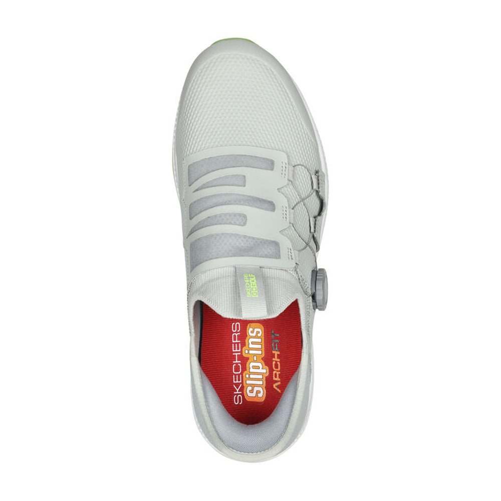 Skechers GO GOLF Elite 5 - Slip 'In Golf Shoes - Grey/Lime