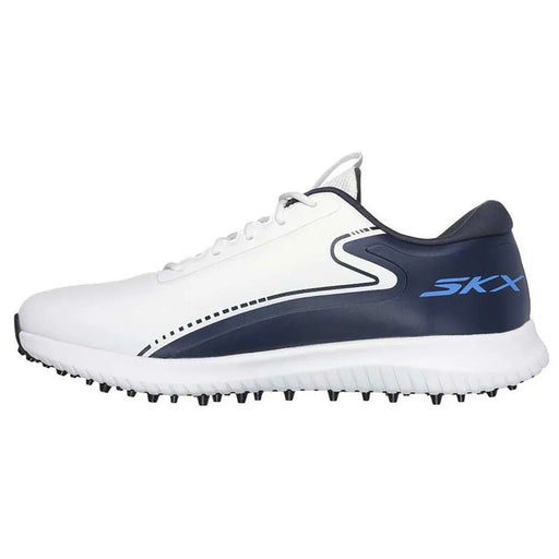 Skechers Go Golf Max 3 Wide Golf Shoes - White/Navy/Blue Golf Shoes