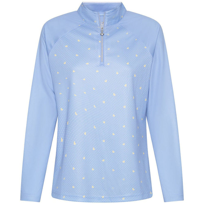 Sporte Leisure Cherish Ladies Long Sleeve Polo - Wedgwood