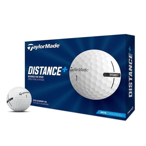TaylorMade Distance+ White Golf Balls
