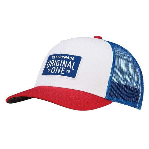 TaylorMade Lifestyle Trucker Cap - Red/White/Blue