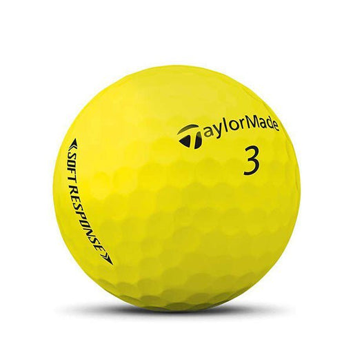 TaylorMade Soft Response Golf Balls - Yellow