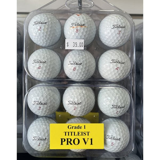 Titliest Pro V1x - 12 Pre Loved Grade 1 Golf Balls Golf Balls