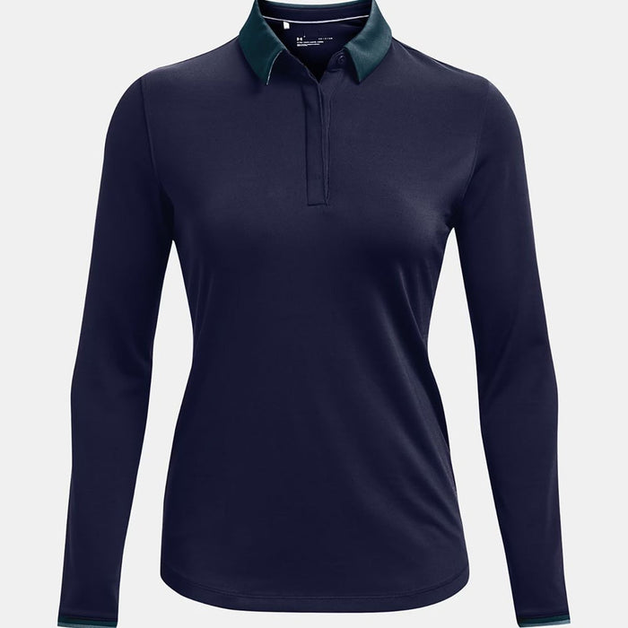 Under Armour Womens Zinger Long Sleeve Polo Polos