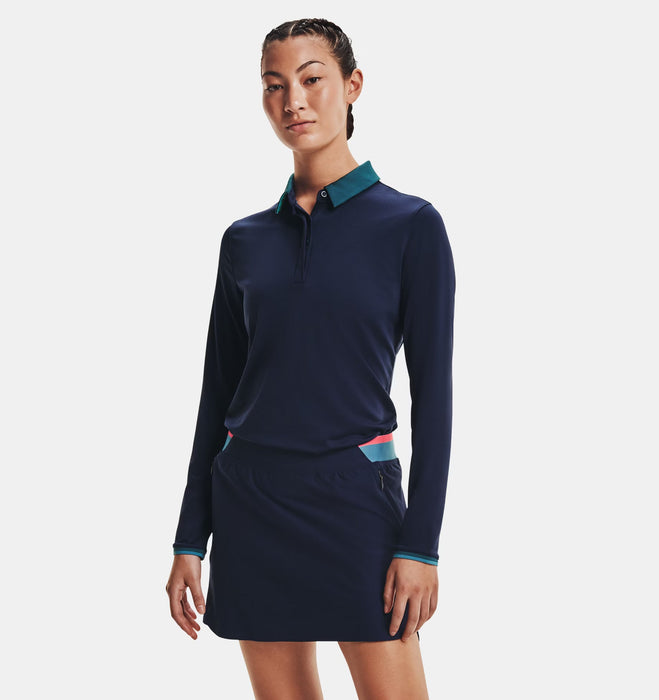 Under Armour Womens Zinger Long Sleeve Polo Polos