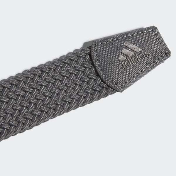 adidas Braided Stretch Belt - Grey