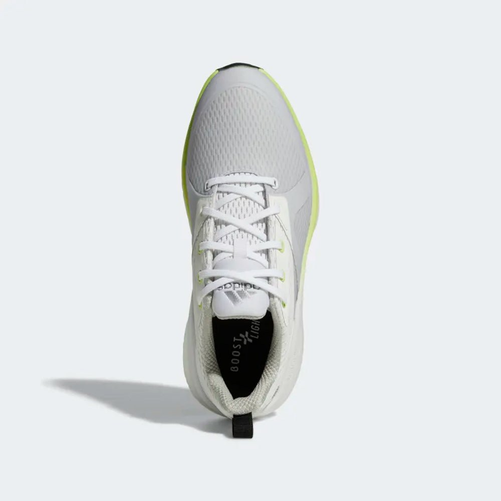 adidas Solarmotion Spikeless Golf Shoes - Cloud White/Core Black/Pulse Lime