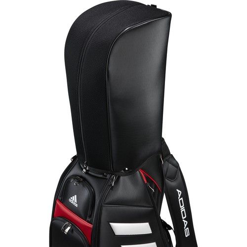 adidas Tour Cart Bag - Black/Vivred/White