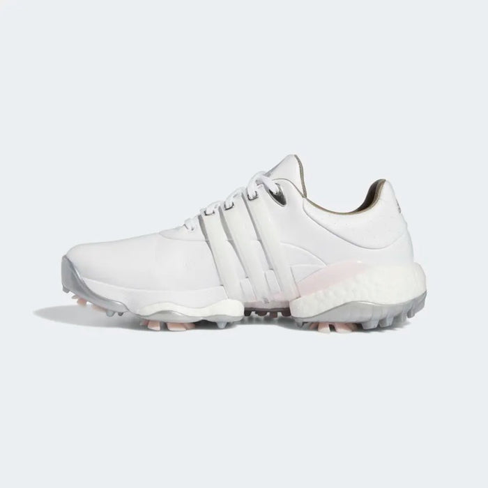 adidas Women's Tour 360 22 Golf Shoes - Cloud White/Cloud White/Almost Pink