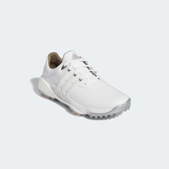 adidas Women's Tour 360 22 Golf Shoes - Cloud White/Cloud White/Almost Pink