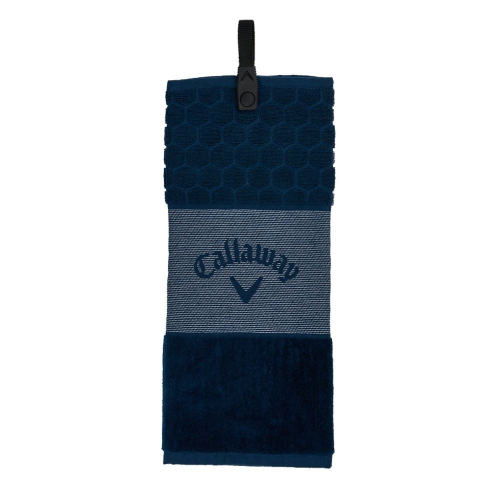 Callaway Tri-fold Golf Towel Navy