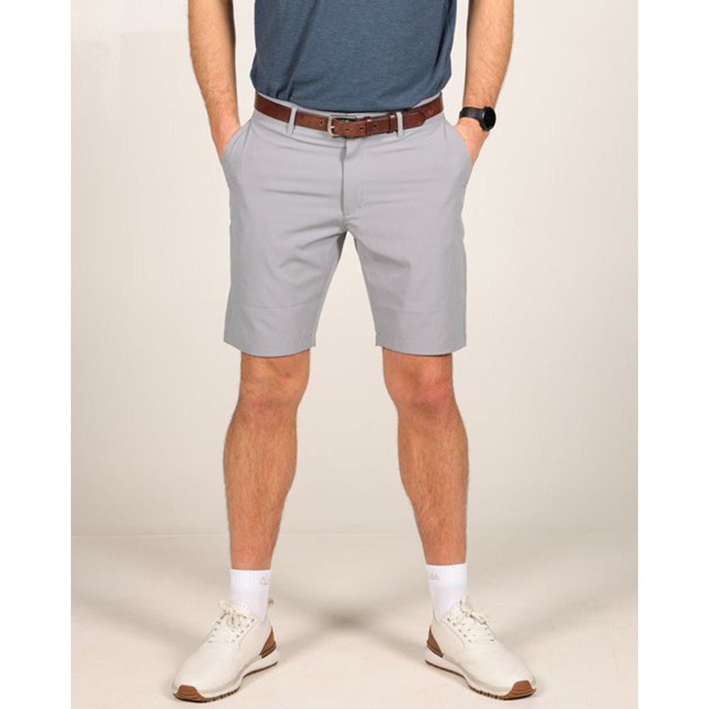 Clutch & Co Clutch Stretch Golf Shorts - Grey