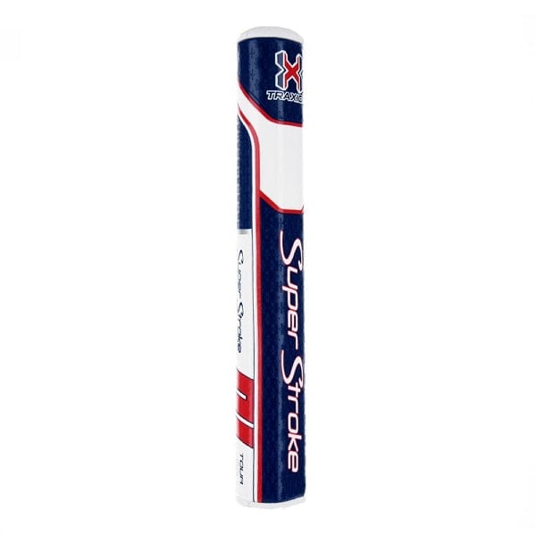 SuperStroke Traxion Tour 5.0 Putter Grip White/Red/Grey