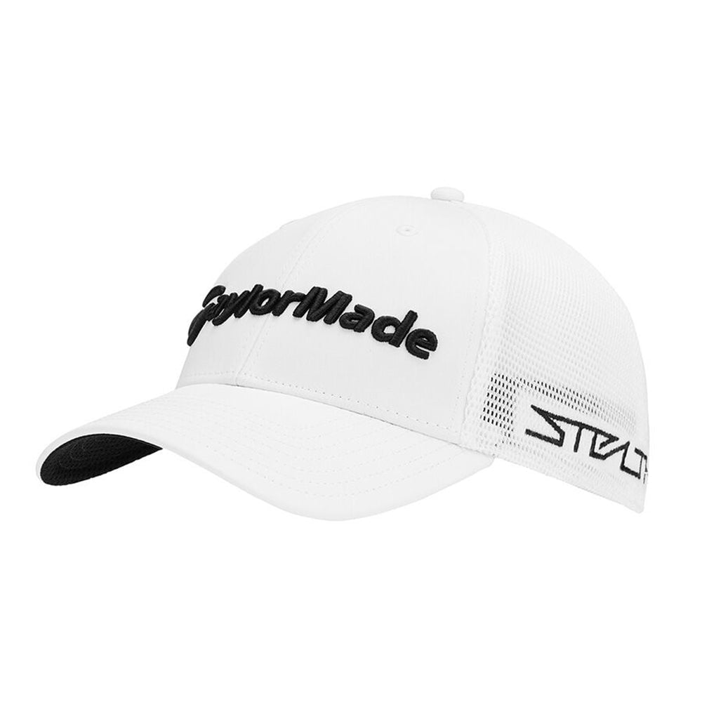 TaylorMade Stealth 2 Tour Cage Cap - White