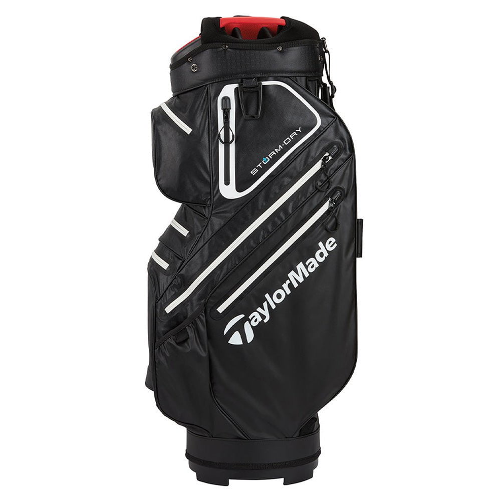 TaylorMade TM23 Storm Dry Waterproof Bag - Black/White/Red